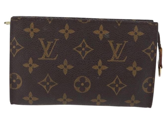 Bucket LOUIS VUITTON Monogramma Secchiello PM Pochette Accessorio LV Auth ka2844 - vista 13