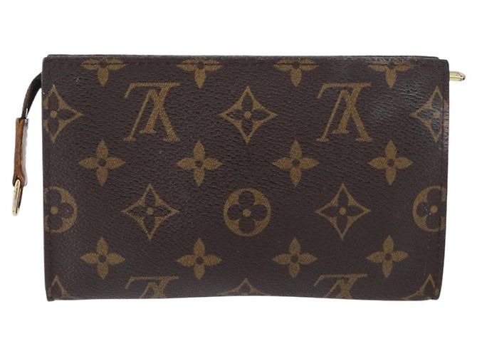 Bucket LOUIS VUITTON Monogramma Secchiello PM Pochette Accessorio LV Auth ka2844 - vista 2