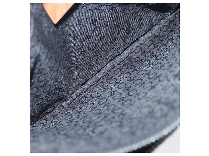 Céline CELINE C Macadam Canvas Schultertasche aus Wildleder Schwarz Silber Authentisch ki6507 - Ansicht 11