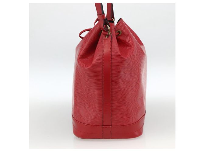 LOUIS VUITTON Borsa a Spalla Epi Noe Rossa M44007 LV Auth 173443 Rosso - vista 4