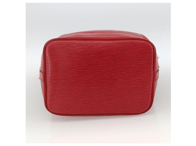 LOUIS VUITTON Borsa a Spalla Epi Noe Rossa M44007 LV Auth 173443 Rosso - vista 5
