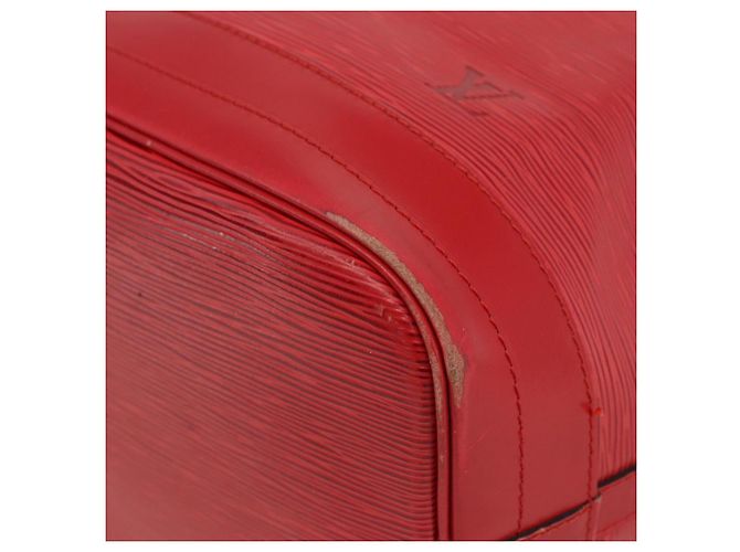 LOUIS VUITTON Borsa a Spalla Epi Noe Rossa M44007 LV Auth 173443 Rosso - vista 9