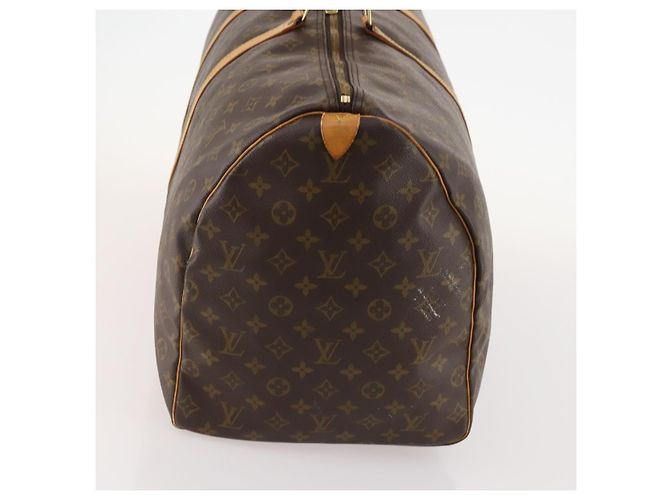 LOUIS VUITTON Borsa Boston Monogram Keepall 60 M41422 LV Auth BA10455 Monogramma - Ansicht 4
