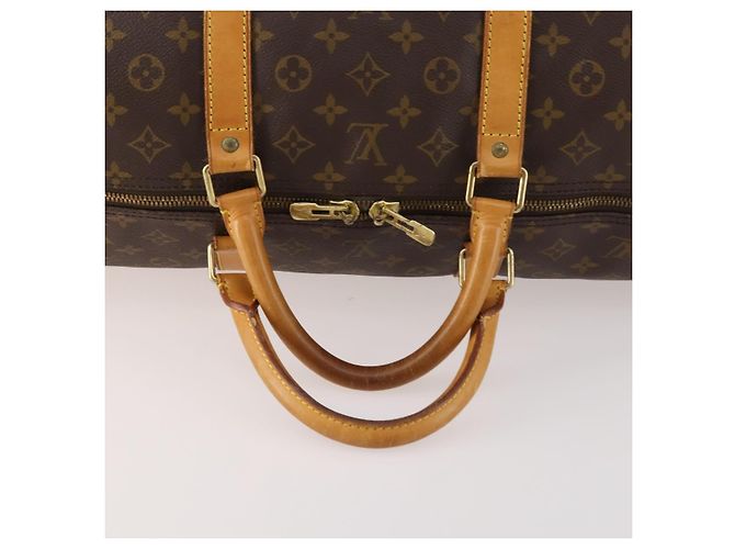 LOUIS VUITTON Borsa Boston Monogram Keepall 60 M41422 LV Auth BA10455 Monogramma - Ansicht 8