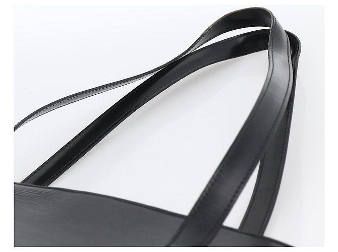 LOUIS VUITTON Epi Lussac Schultertasche Schwarz M52282 LV Auth LNZ347 - Ansicht 14