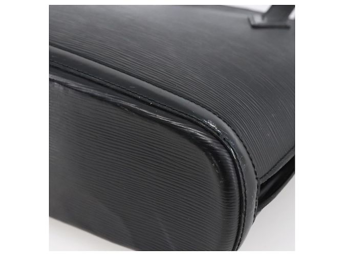 LOUIS VUITTON Epi Lussac Schultertasche Schwarz M52282 LV Auth LNZ347 - Ansicht 17