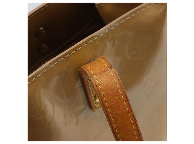 LOUIS VUITTON Monogram Vernis Reade PM Borsa a Mano Noisette M91334 LV Auth gh1805 Nocciola - vista 10