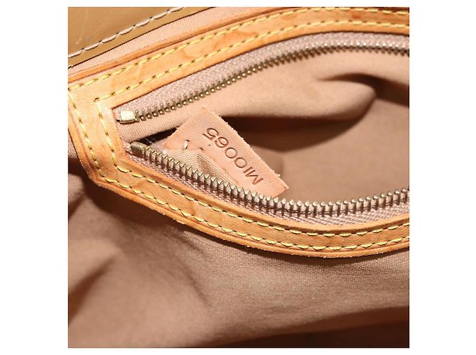 LOUIS VUITTON Monogram Vernis Reade PM Borsa a Mano Noisette M91334 LV Auth gh1805 Nocciola - vista 12