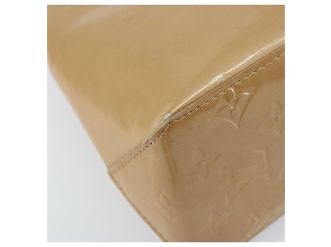 LOUIS VUITTON Monogram Vernis Reade PM Borsa a Mano Noisette M91334 LV Auth gh1805 Nocciola - vista 15