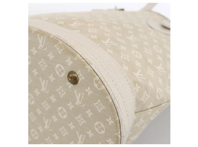 Bucket LOUIS VUITTON Borsa a secchiello Mini Lin Monogram PM Dunne M95316 Auth ka2813 - vista 9