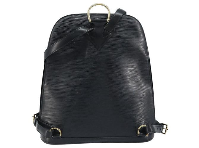 LOUIS VUITTON Epi Gobelins Rucksack Schwarz M52292 LV Auth ep13491 - Ansicht 2