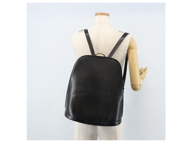 LOUIS VUITTON Epi Gobelins Rucksack Schwarz M52292 LV Auth ep13491 - Ansicht 25