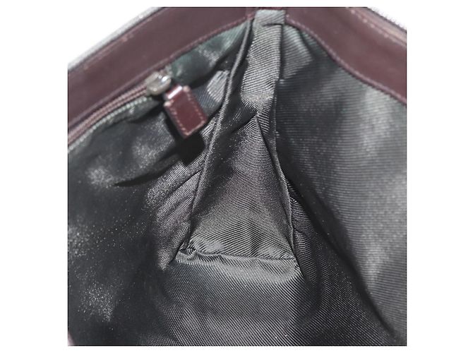 Borsa a Spalla GG Canvas PVC Beige Argento Gucci 110054 Auth 172689 - vista 18