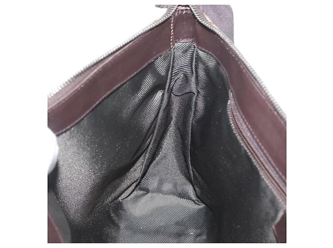 Borsa a Spalla GG Canvas PVC Beige Argento Gucci 110054 Auth 172689 - vista 19