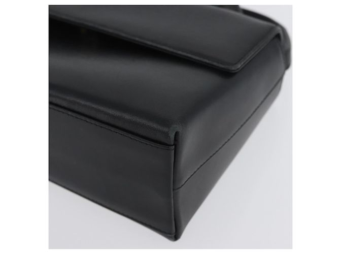 Borsa a mano Salvatore Ferragamo in pelle 2 in 1 nera e oro Auth LNZ457 Nero D'oro - vista 16