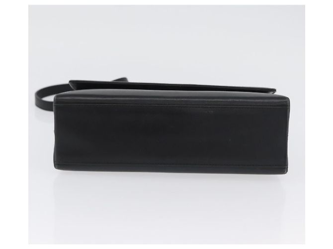 Borsa a mano Salvatore Ferragamo in pelle 2 in 1 nera e oro Auth LNZ457 Nero D'oro - vista 5