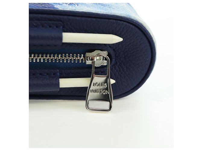 LOUIS VUITTON Bandana Golf Andrews Custodia per Palline da Golf Blu GI0768 LV Auth 168047SAM Monogramma - vista 17