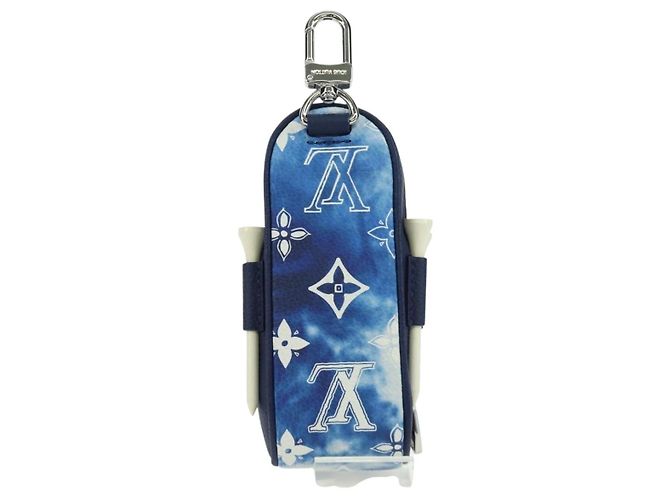 LOUIS VUITTON Bandana Golf Andrews Custodia per Palline da Golf Blu GI0768 LV Auth 168047SAM Monogramma - vista 2