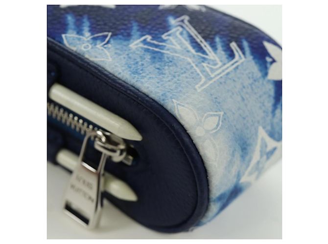 LOUIS VUITTON Bandana Golf Andrews Custodia per Palline da Golf Blu GI0768 LV Auth 168047SAM Monogramma - vista 9