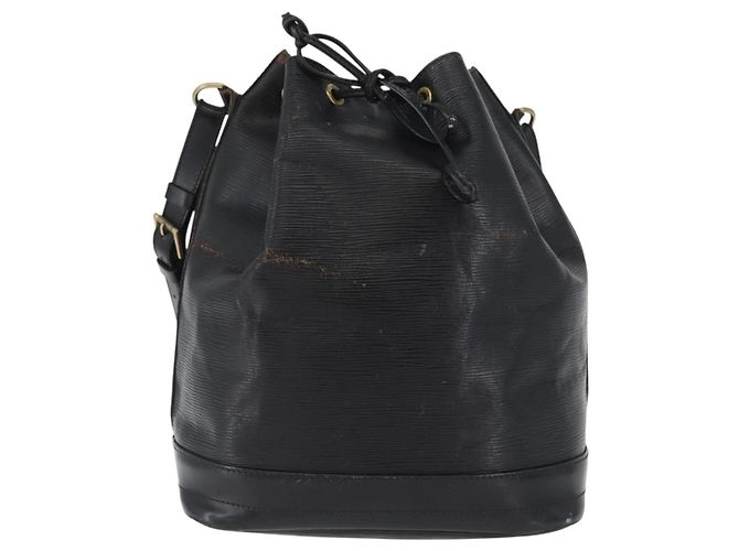LOUIS VUITTON Borsa a Spalla Epi Noe Nera M44002 LV Auth 172470 Nero - vista 13