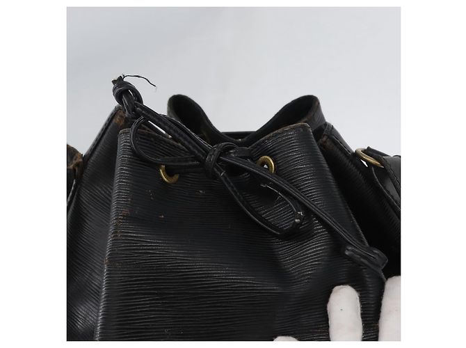 LOUIS VUITTON Borsa a Spalla Epi Noe Nera M44002 LV Auth 172470 Nero - vista 19
