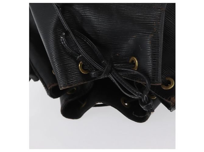 LOUIS VUITTON Borsa a Spalla Epi Noe Nera M44002 LV Auth 172470 Nero - vista 7