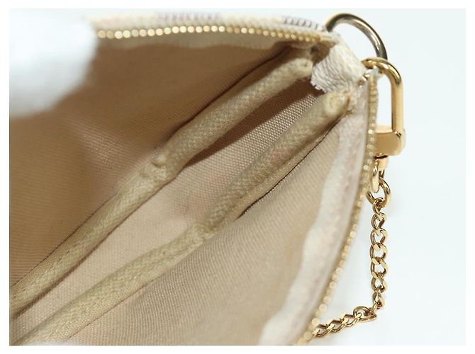 LOUIS VUITTON Mini Pochette Accessoires Damier Azur 2018 LV Auth 166952SAM - vista 23