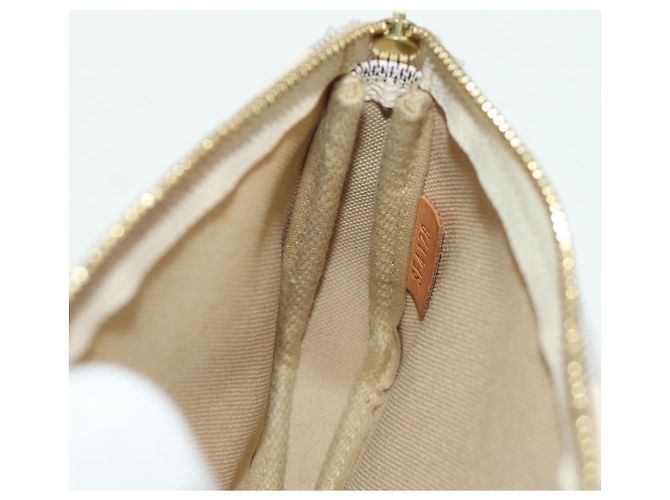 LOUIS VUITTON Mini Pochette Accessoires Damier Azur 2018 LV Auth 166952SAM - vista 24