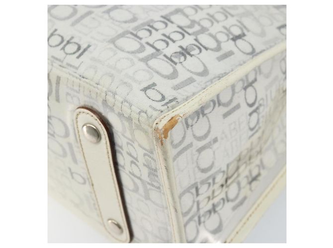 Borsa a mano in vinile trasparente Auth LNZ033 BURBERRY - vista 15