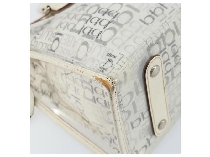 Borsa a mano in vinile trasparente Auth LNZ033 BURBERRY - vista 16