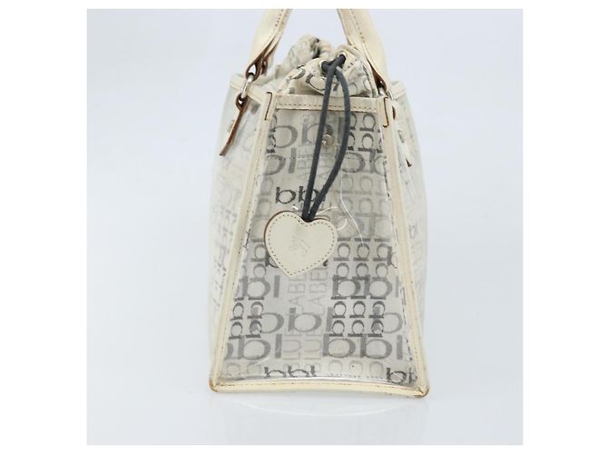 Borsa a mano in vinile trasparente Auth LNZ033 BURBERRY - vista 3