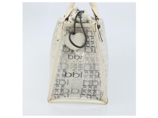 Borsa a mano in vinile trasparente Auth LNZ033 BURBERRY - vista 4