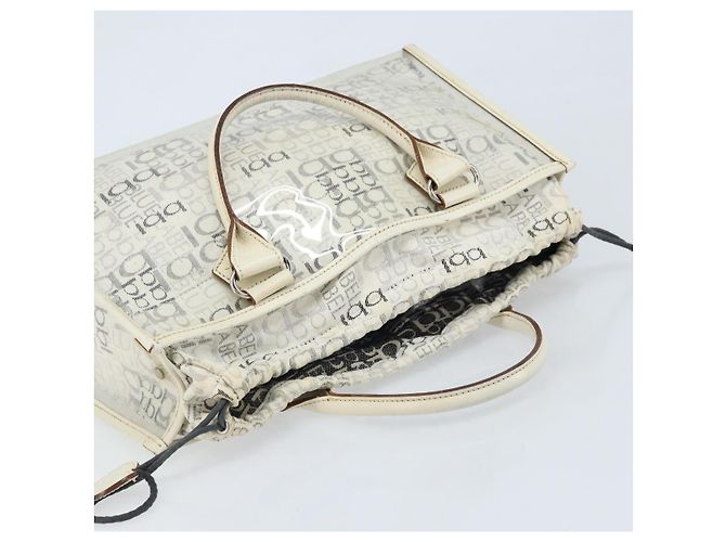 Borsa a mano in vinile trasparente Auth LNZ033 BURBERRY - vista 6