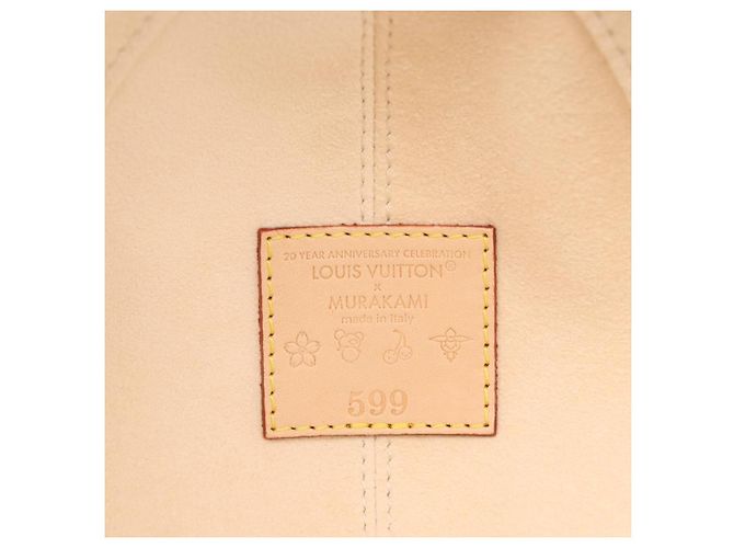 LOUIS VUITTON Monogramm Multicolor LV x TM Rolltasche Weiß M13710 Auth 172562SM - Ansicht 19