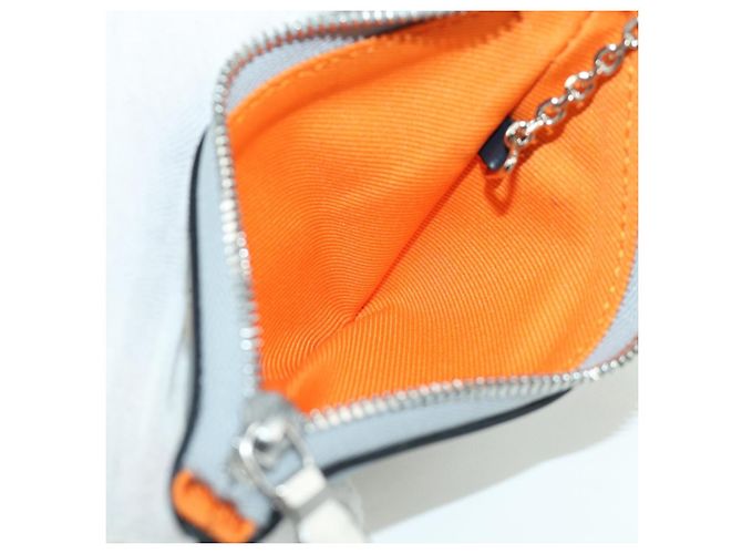 LOUIS VUITTON Monogram Satellite Portachiavi Charm Argento MP2217 LV Auth 165831M - vista 10