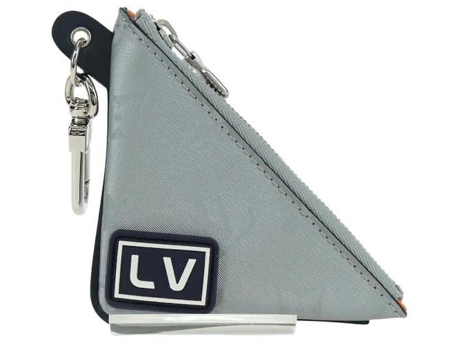 LOUIS VUITTON Monogram Satellite Portachiavi Charm Argento MP2217 LV Auth 165831M - vista 13