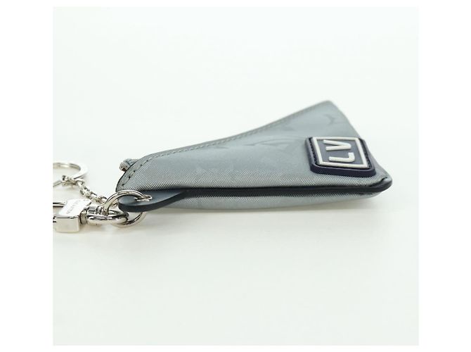 LOUIS VUITTON Monogram Satellite Portachiavi Charm Argento MP2217 LV Auth 165831M - vista 4