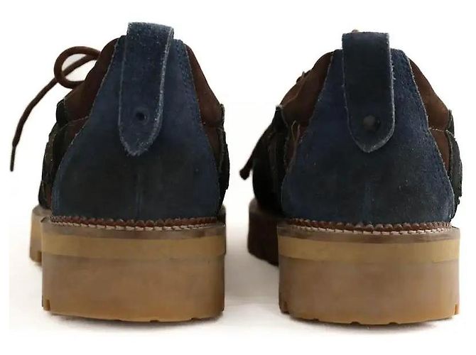Autre Marque Chaussures à lacets marron - vue 2