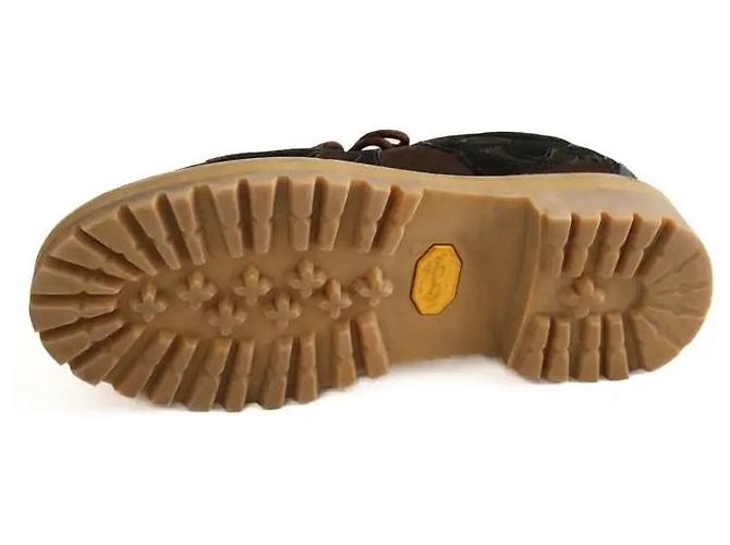 Autre Marque Chaussures à lacets marron - vue 6
