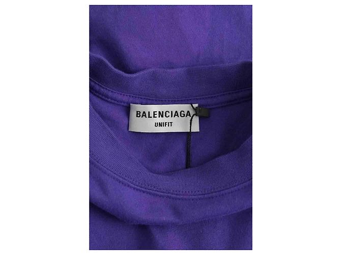 Balenciaga Camiseta violeta Púrpura - vista 5