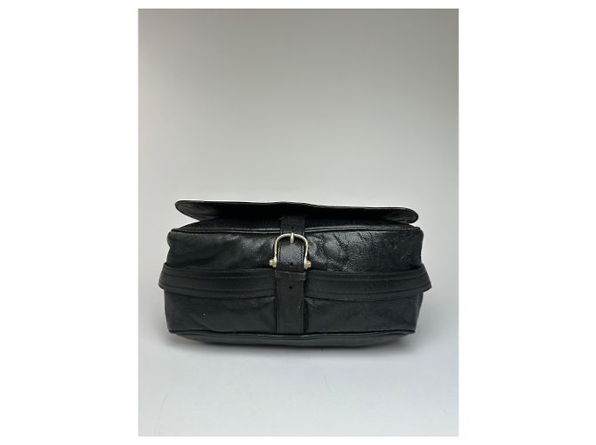 Triomphe Céline Sac à main en cuir multiway vintage Celine Paris noir - vue 13