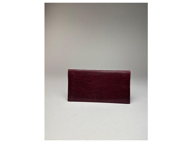 Vintage Givenchy Leather Card / ID Holder Purple - view 10