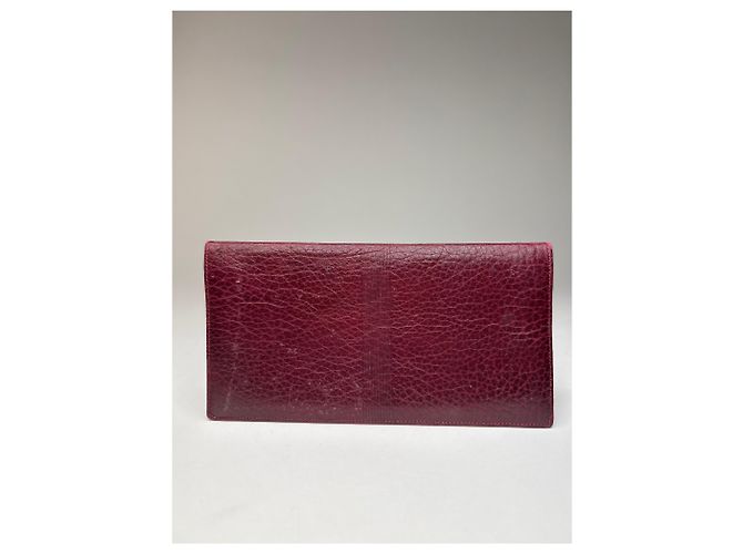 Vintage Givenchy Leather Card / ID Holder Purple - view 2