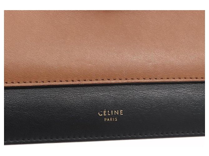 Céline Celine Pocket Envelope Leather Medium Multicolore - vista 6