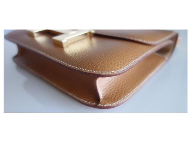 Hermès Borsa Hermes Constance 23 Cammello - vista 14