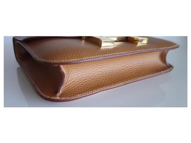 Hermès Borsa Hermes Constance 23 Cammello - vista 15