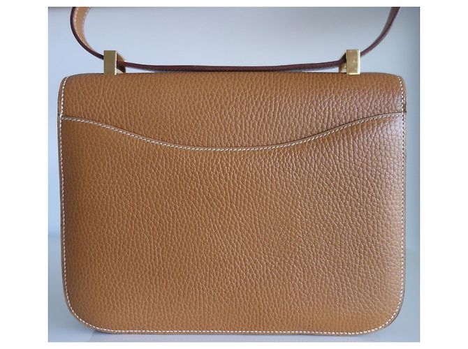 Hermès Borsa Hermes Constance 23 Cammello - vista 2
