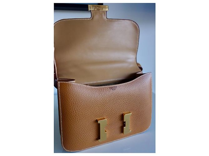 Hermès Borsa Hermes Constance 23 Cammello - vista 3