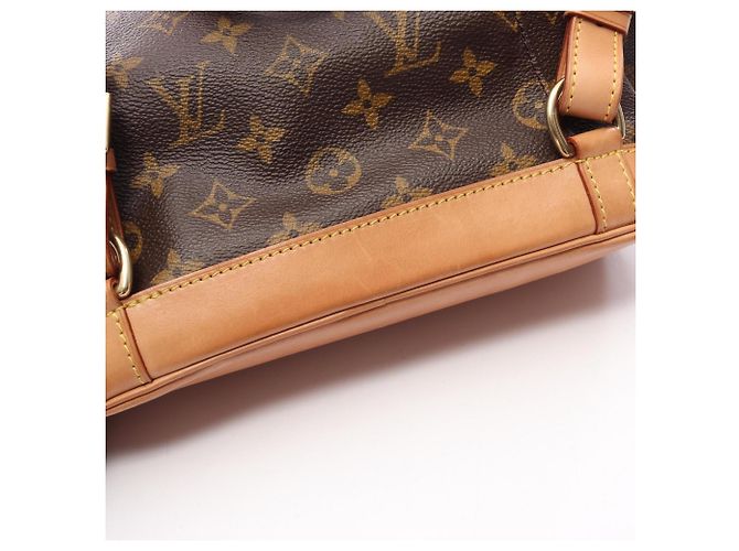 Zaino/borsa Montsouris MM Louis Vuitton Marrone - vista 11