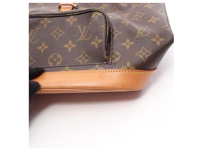 Zaino/borsa Montsouris MM Louis Vuitton Marrone - vista 13
